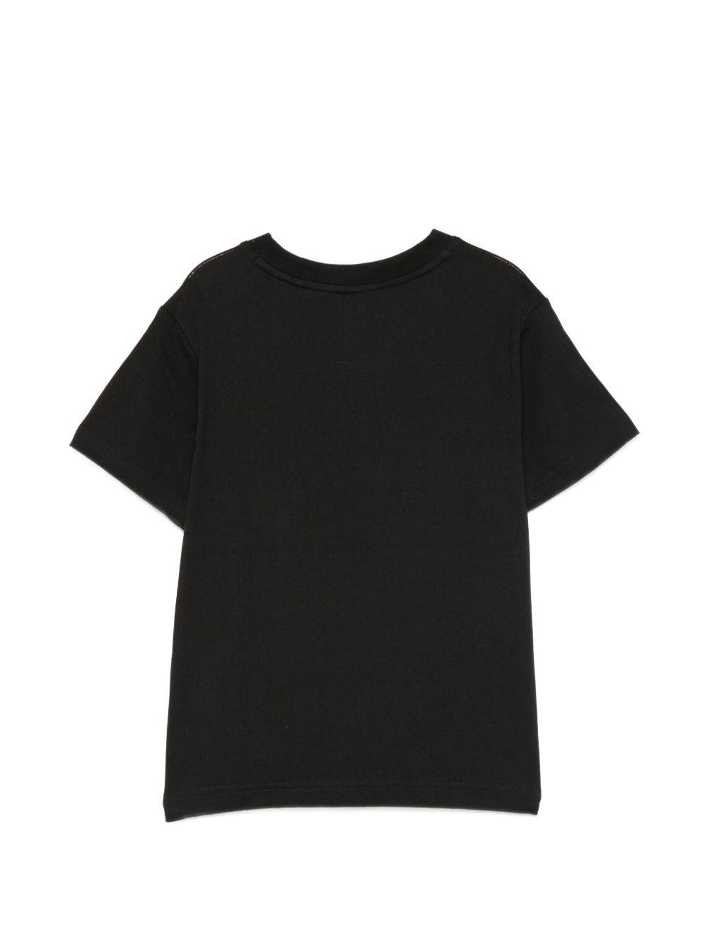 T-shirt per bambino Timberland Kids nera con stampa grafica T60969 09B TIMBERLAND KIDS