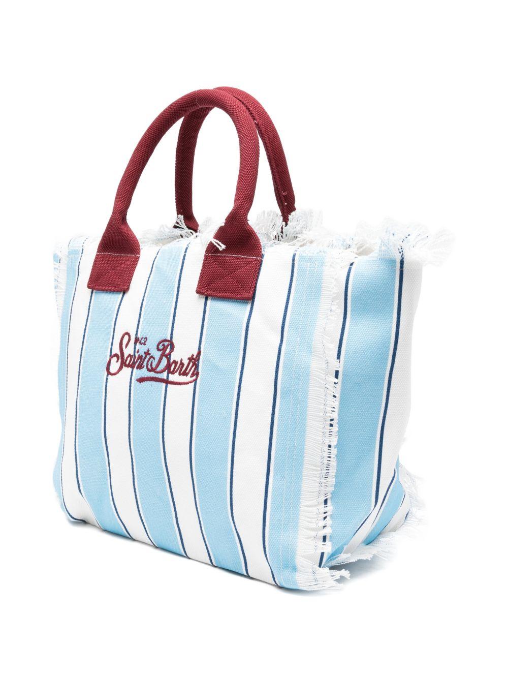 Borsa Vanity MC2 Saint Barth multicolore con design a righe VANI001 00938L MC2 ST. BARTH KIDS