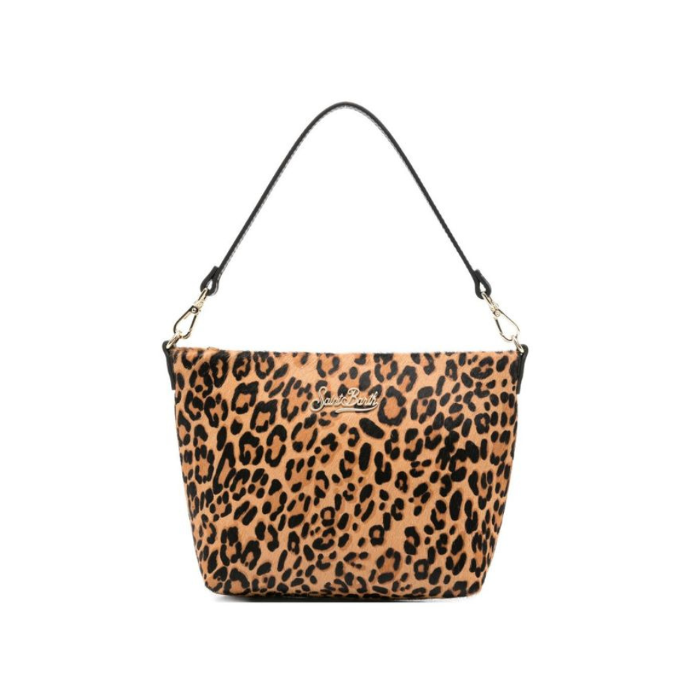 Borsa Aline MC2 Saint Barth animalier con placca con logo ALI0034 00003L MC2 ST. BARTH KIDS