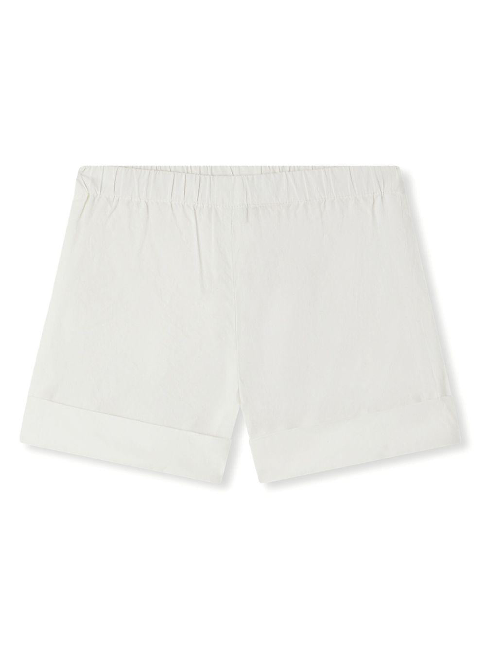 Shorts Ecandy per neonato Bonpoint bianco con stampa ciliegie S05XBEW00004 002 BONPOINT