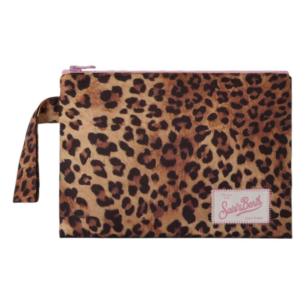 Pochette Pareasy MC2 Saint Barth animalier con stampa logo sul davanti PARE0001 00330L MC2 ST. BARTH KIDS