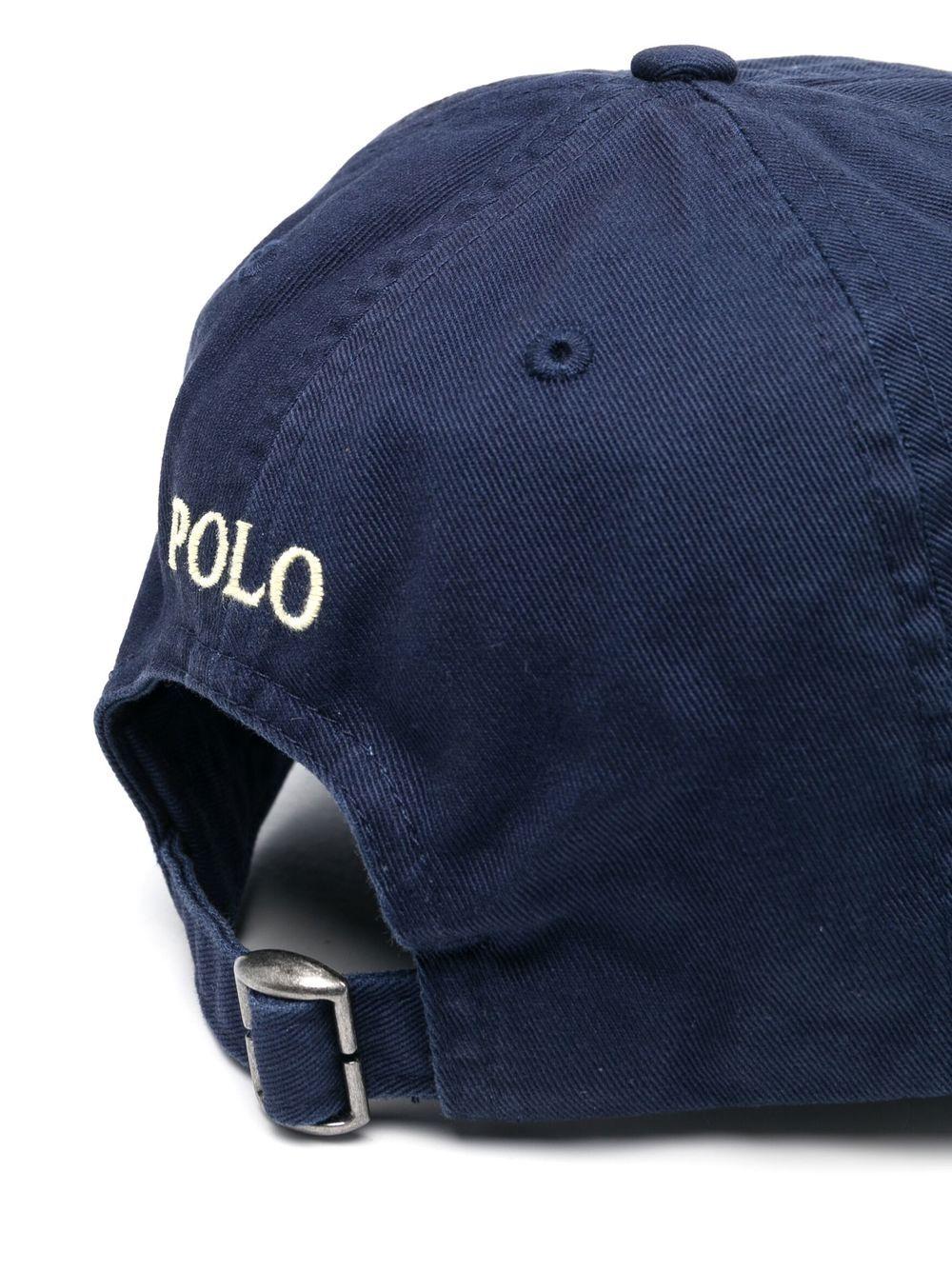 Cappello da baseball per bambino Polo Ralph Lauren Kids blu con caratteristico motivo Polo Pony 323552489 004 Ralph Lauren kids