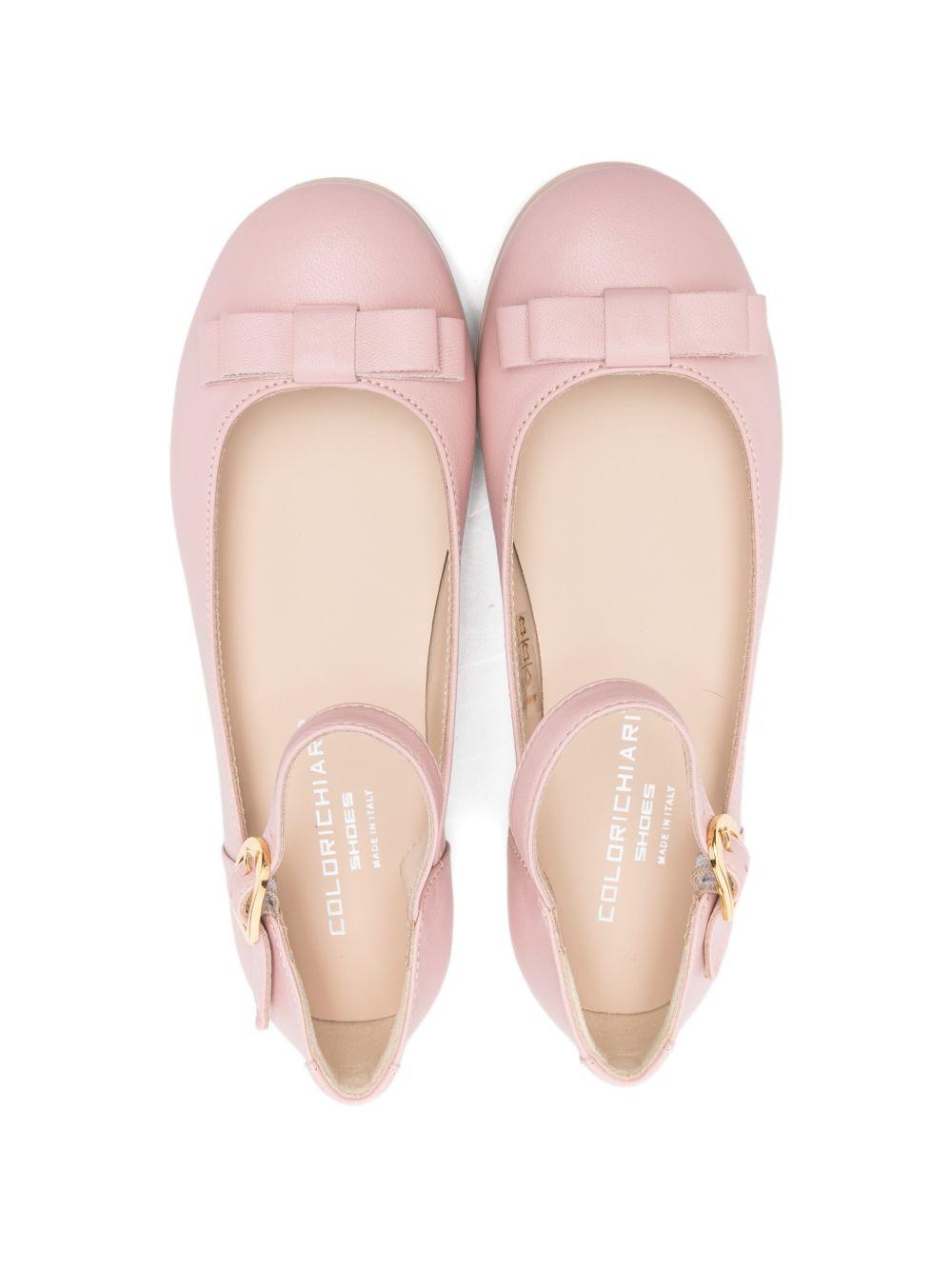 Ballerine per bambina Colorichiari rosa con fiocco sul davanti FJ958490 4233 82 COLORICHIARI KIDS