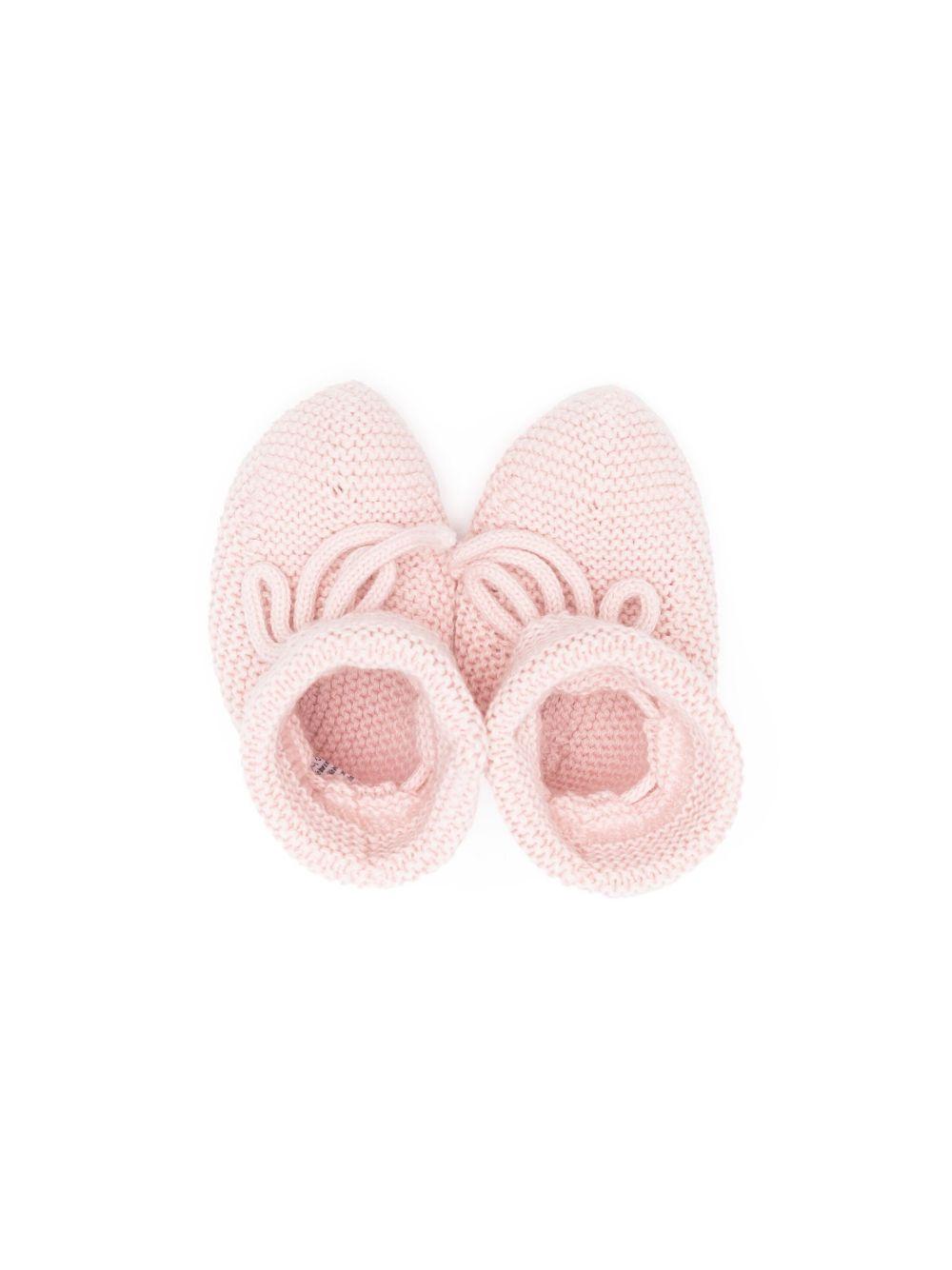 Scarpine da culla Paz Rodriguez rosa con design slip-on 018-22507 37 PaZ RODRIGUEZ KIDS