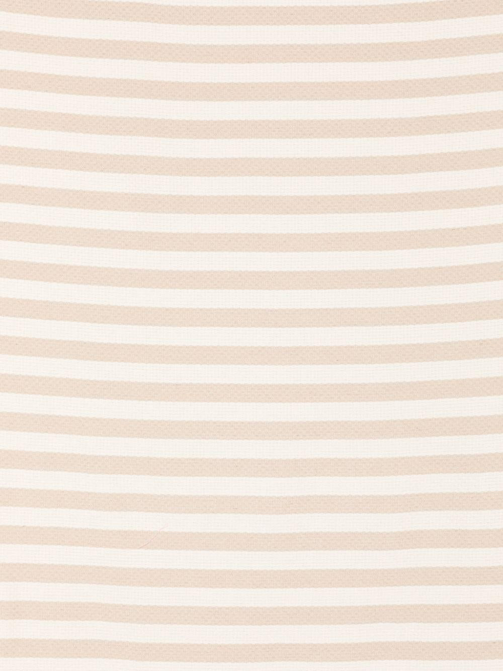 Telo mare MC2 Saint Barth beige e bianco con motivo a righe FOUT012 02753L MC2 ST. BARTH KIDS