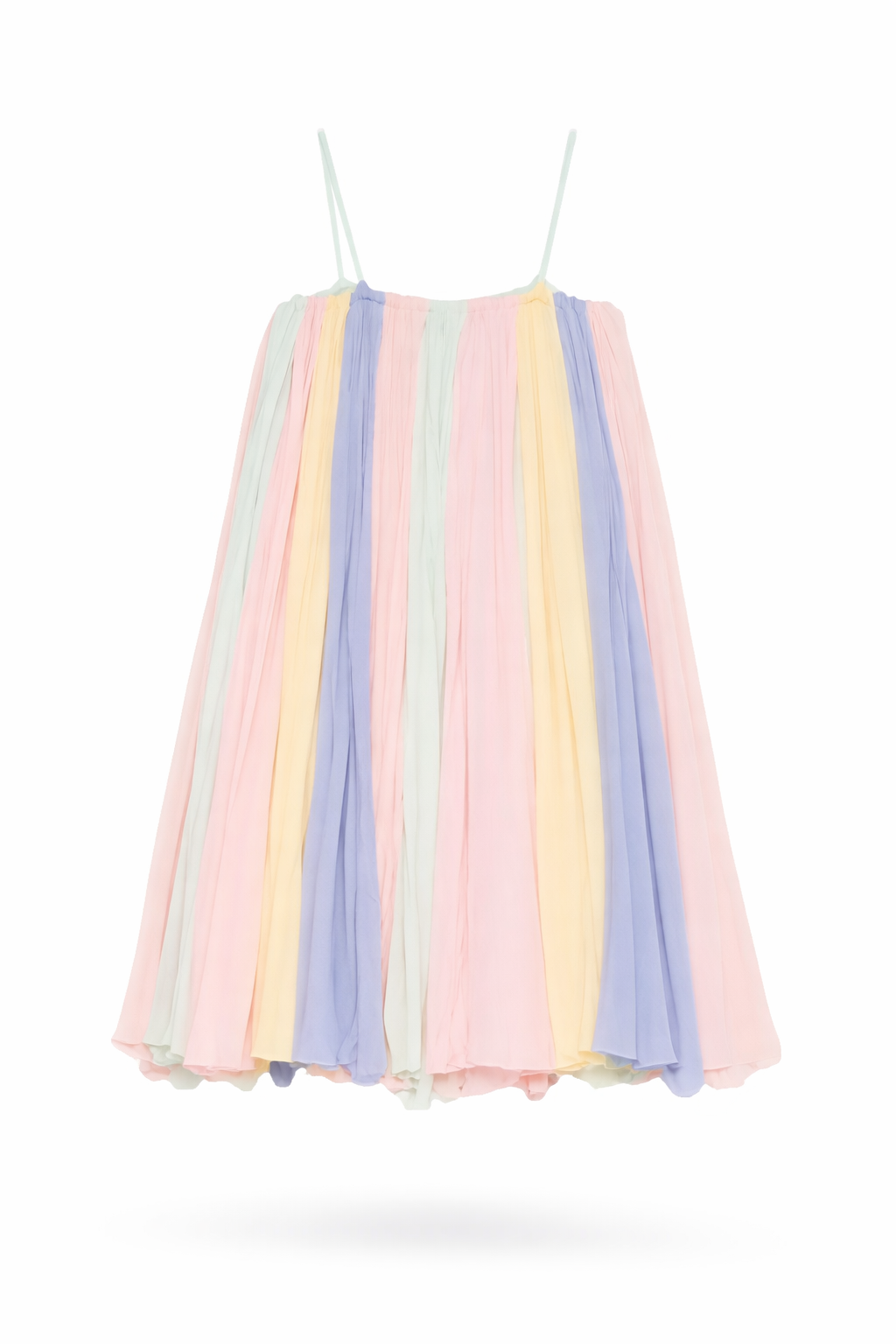 Abito per bambina Stella McCartney Kids multicolore con design plissettato TY1D62 Z3556 999 STELLA McCARTNEY KIDS