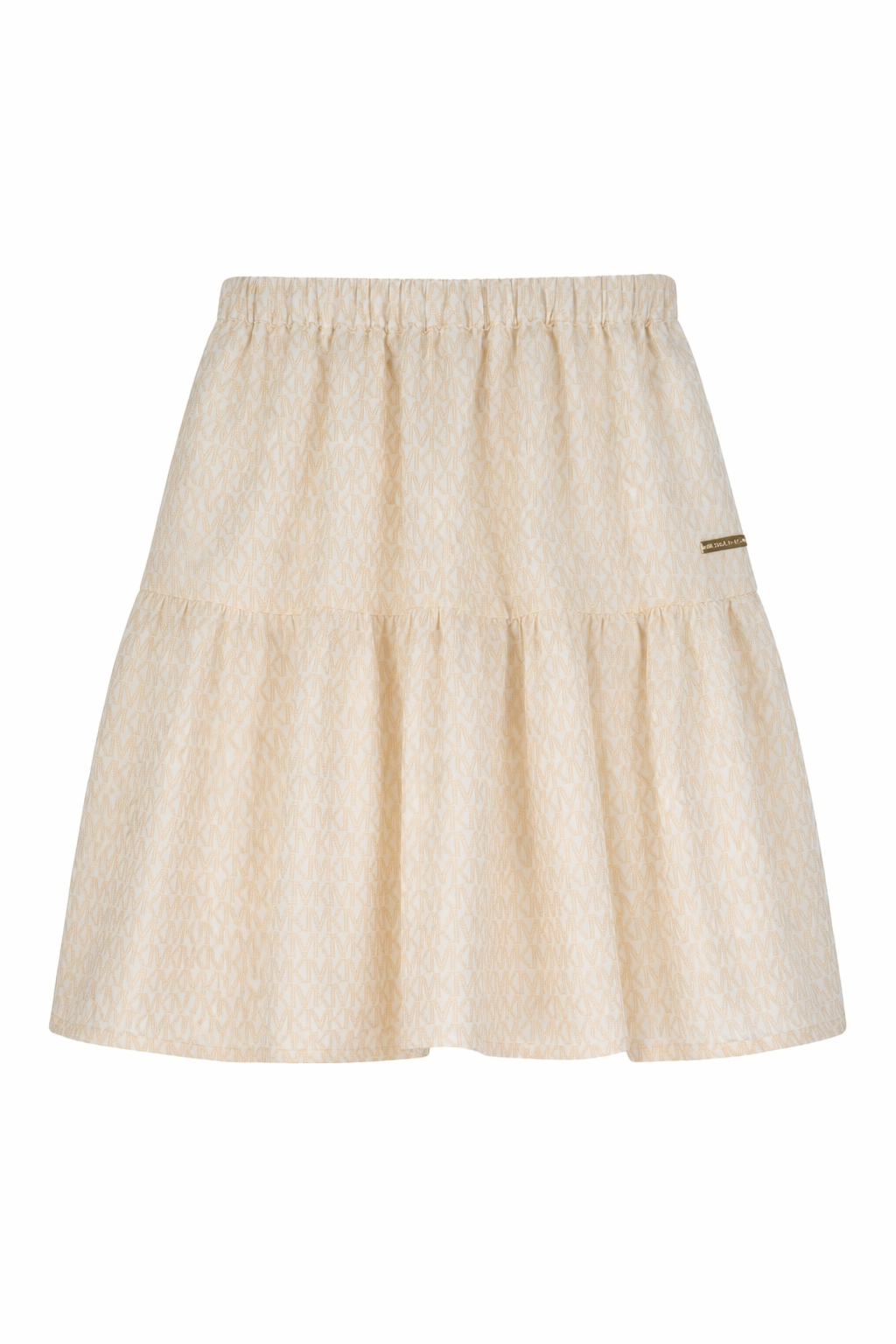 Gonna per bambina Michael Kors Kids bianca con stampa logo all-over R30562 190 MICHAEL KORS KIDS