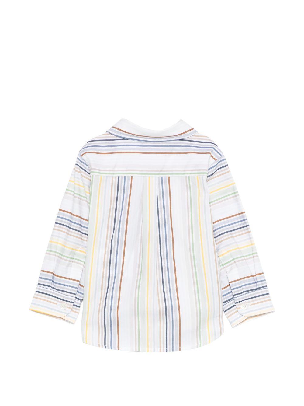 Camicia per neonato Etro kids bianca con motivo a righe GY5500 Z3654 101VE ETRO KIDS