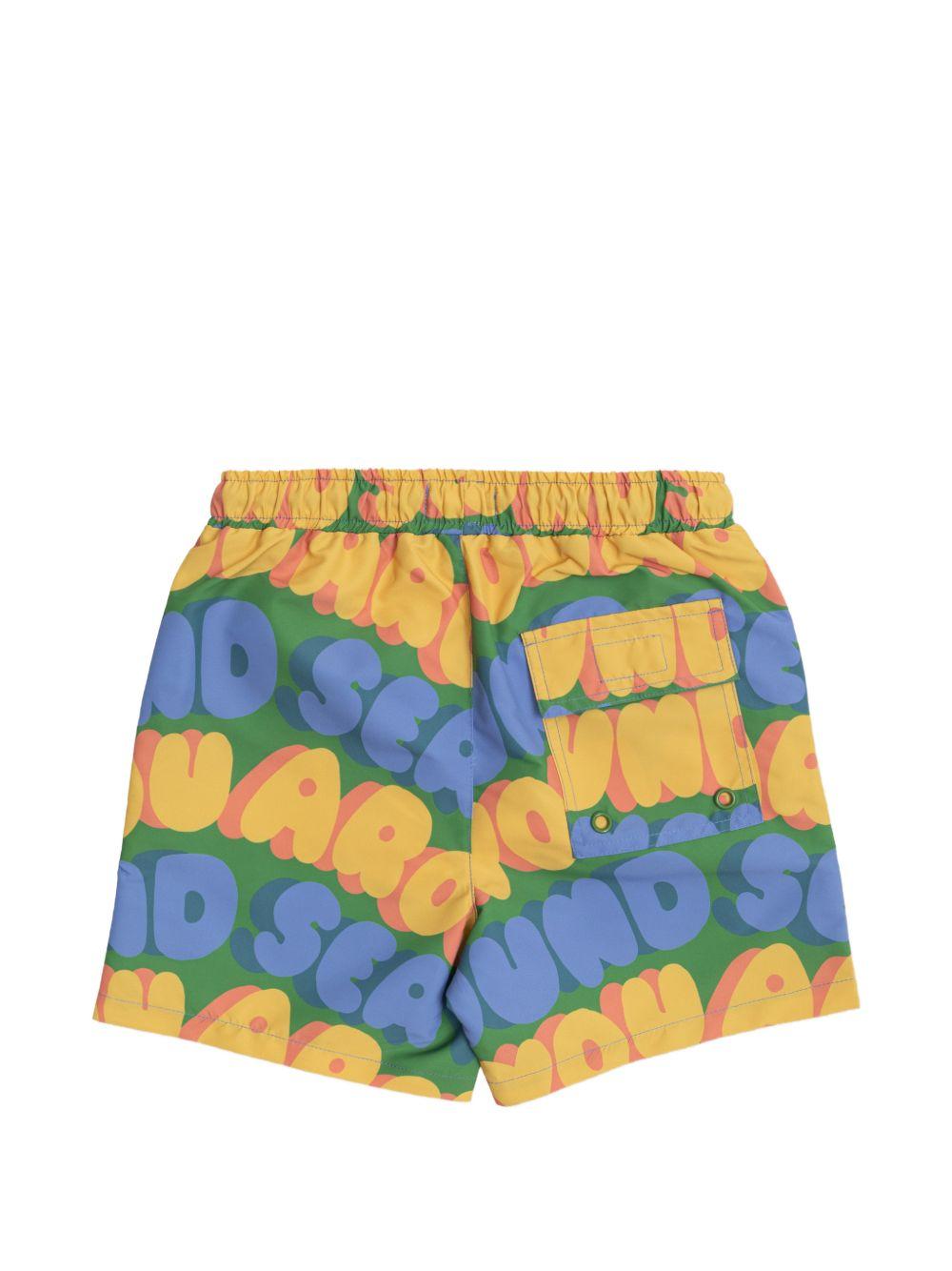 Costume da bagno per bambino Stella McCartney Kids multicolore con stampa TYCP49 Z3528 771MC STELLA McCARTNEY KIDS