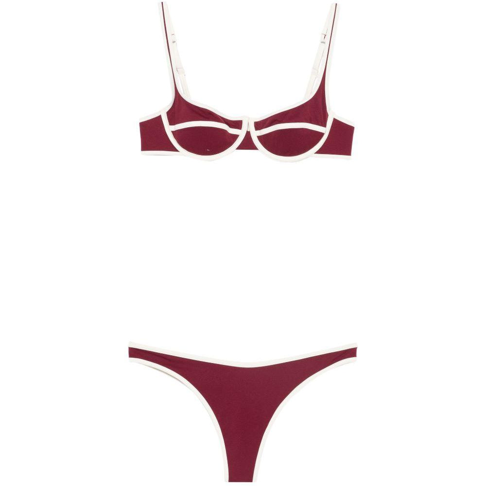 Costume Naomi per donna MC2 Saint Barth rosso con coppe con ferretto NAO0005 00173L MC2 ST. BARTH