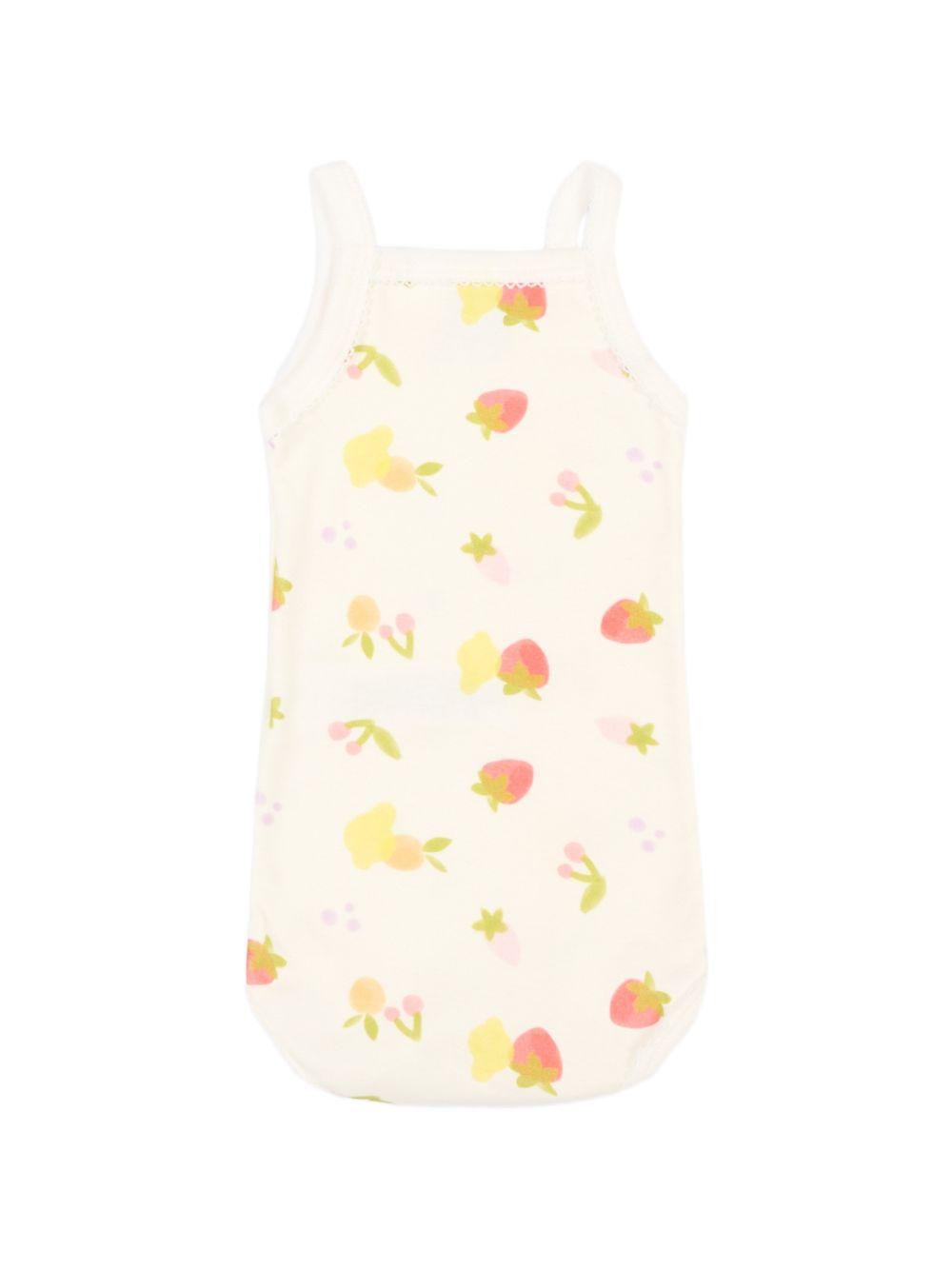 Set di tre body per neonata Petit Bateau multicolore con stampa grafica A0FRX 00 PETIT BATEAU