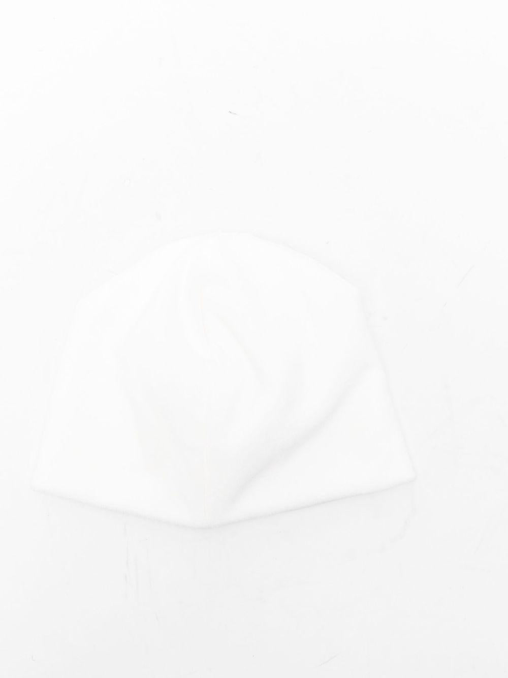 Berretto per neonato La Stupenderia bianco con motivo a cuore azzurro 1TBCP12 L24 LA STUPENDERIA KIDS