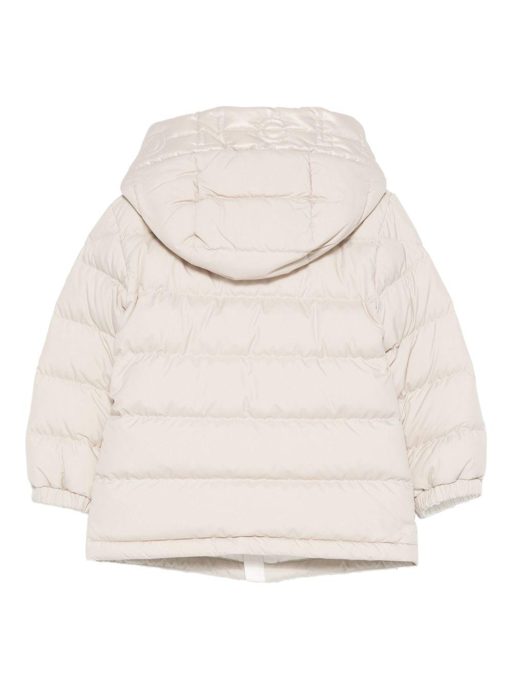 Giacca Najan per neonati Moncler Enfant beige con cappuccio K29511A00007597YW 20N MONCLER ENFANT