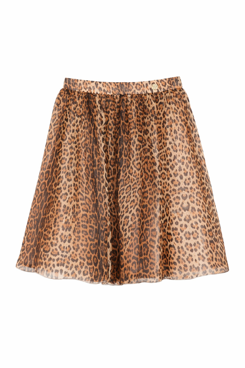 Gonna per bambina Roberto Cavalli Kids animalier con vita elasticizzata CGP26006GO MACULA N.H. ROBERTO CAVALLI KIDS