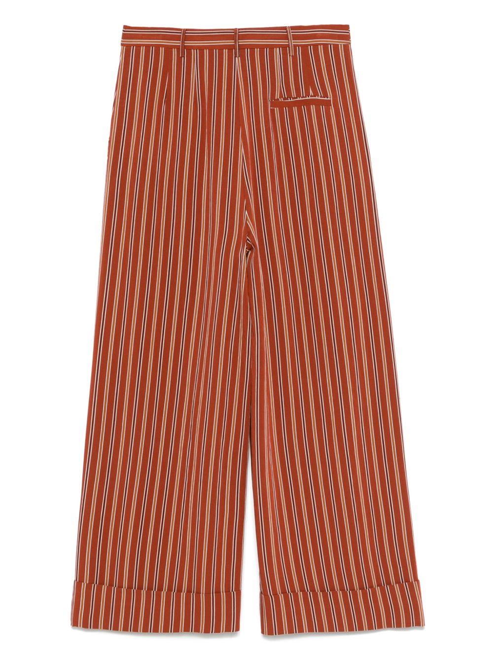 Pantaloni per donna Merci arancione modello svasato P388P UNICO MERCI