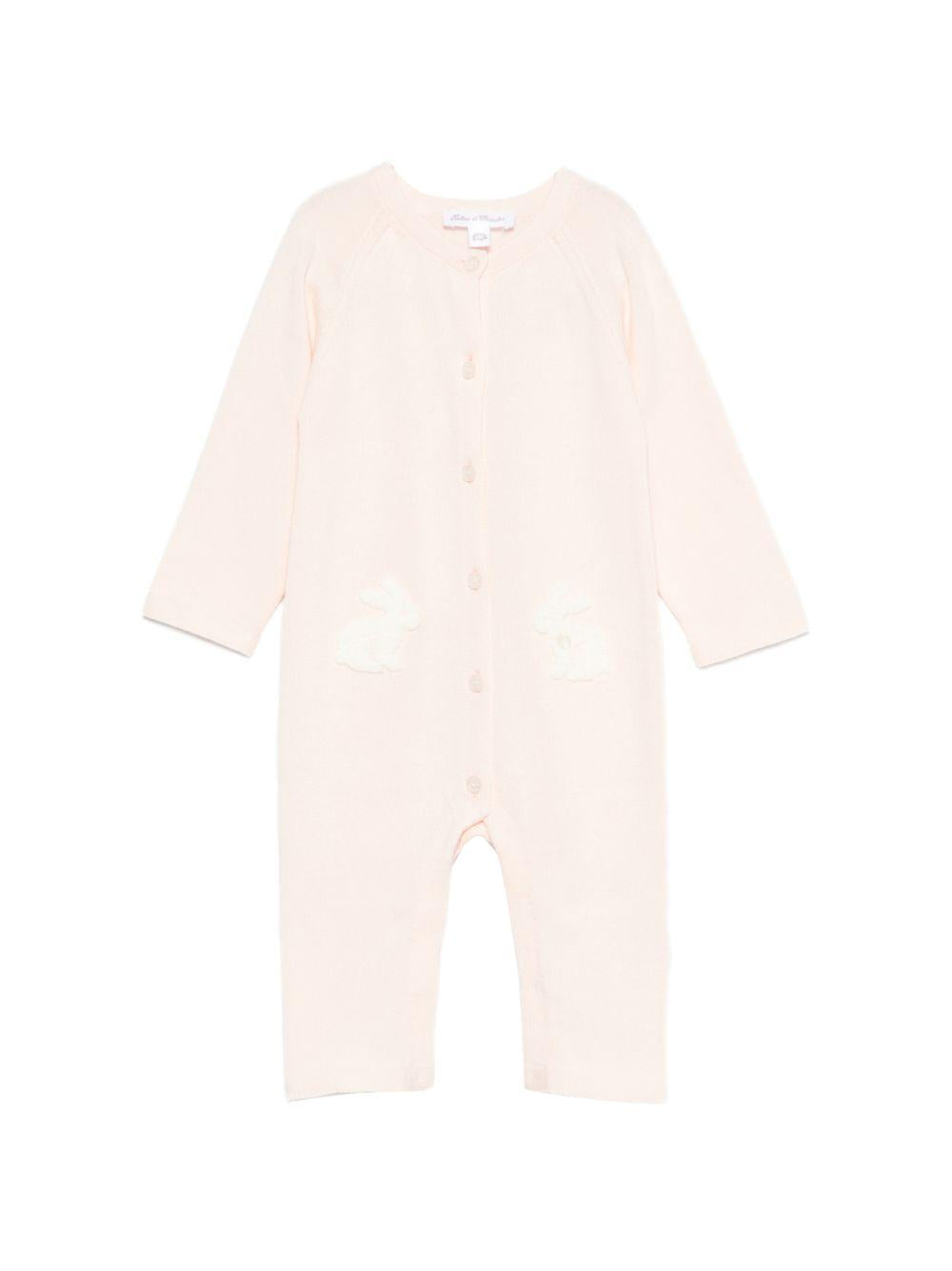 Tutina per neonata Tartine & Chocolat rosa chiaro con chiusura a bottoni CC32030 30 TArtine & Chocolat KIDS