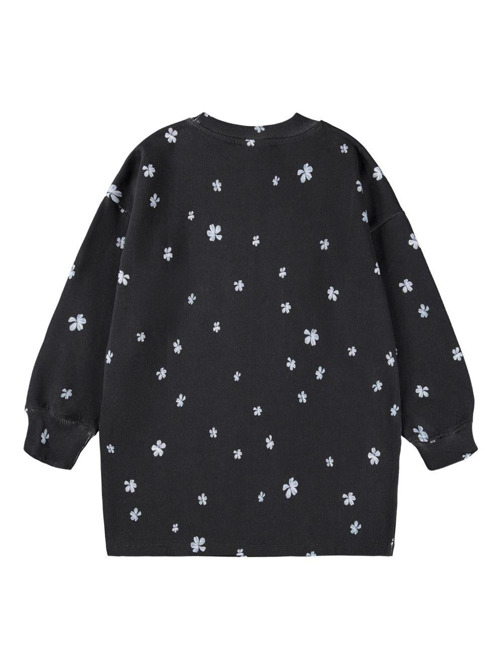 Felpa per bambina Molo nera con grafica unicorno 2W25E233 9693 MOLO
