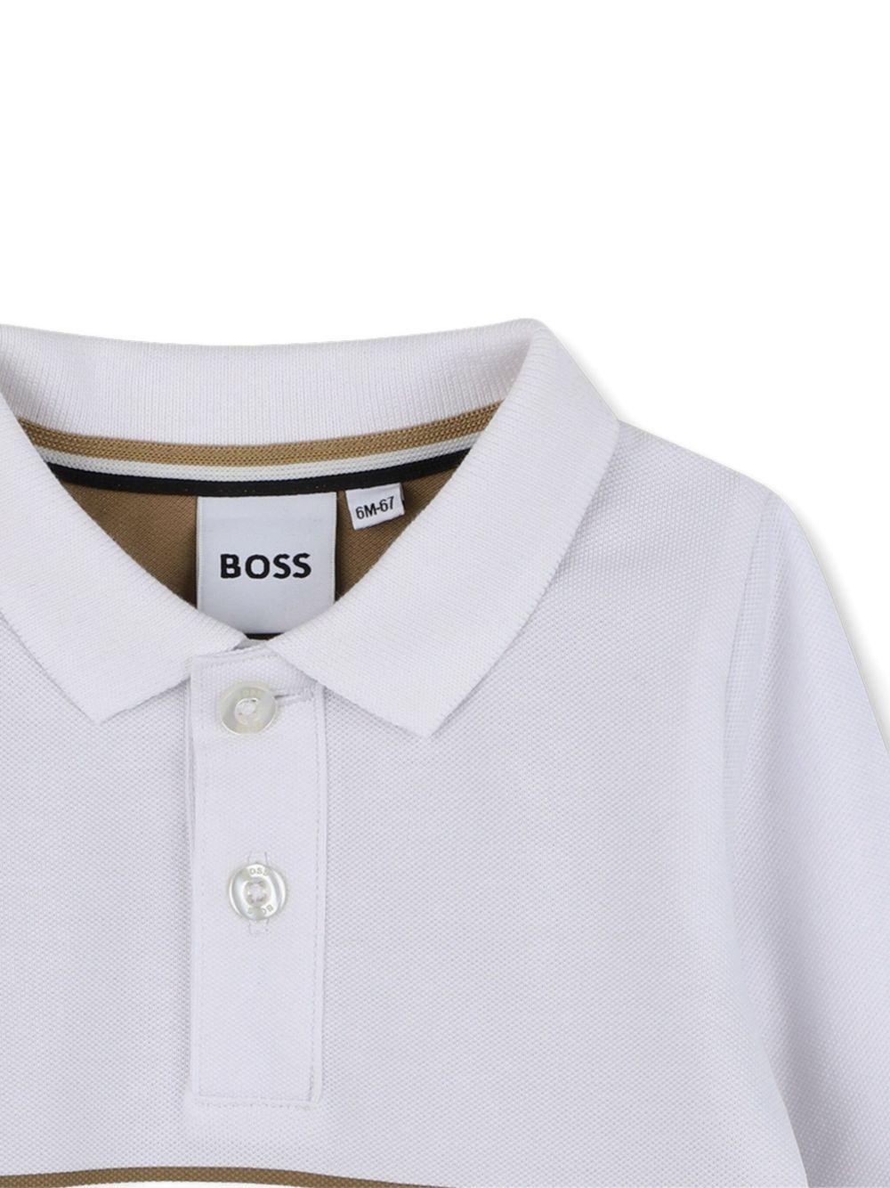 Polo per neonato Boss Kids multicolore con logo del brand J52456 269 BOSS KIDS