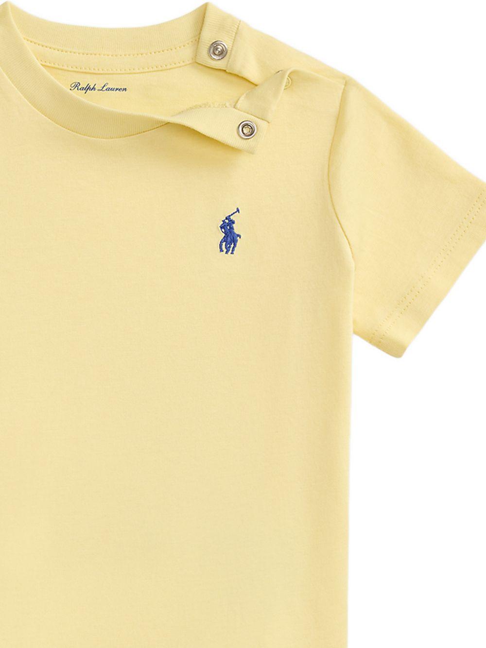 T-shirt per neonato Polo Ralph Lauren Kids gialla con motivo Polo Pony 320832904 509 Ralph Lauren kids