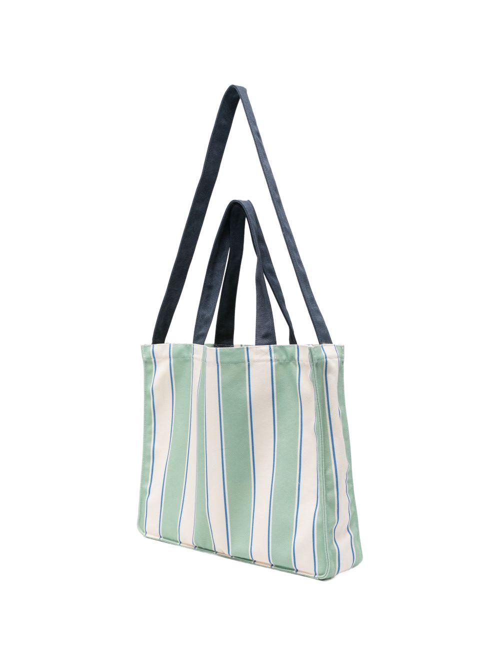 Borsa tote Essential Bag N MC2 Saint Barth multicolore con design a righe EBAGN007 09420L MC2 ST. BARTH KIDS