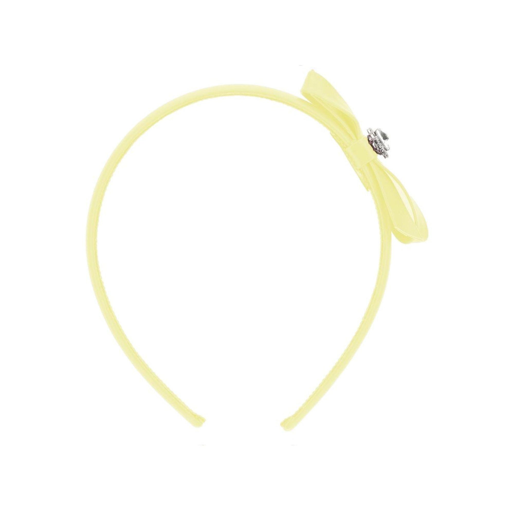 Cerchietto per bambina Monnalisa giallo con fiocco 17G005 7067 0014 MONNALISA KIDS