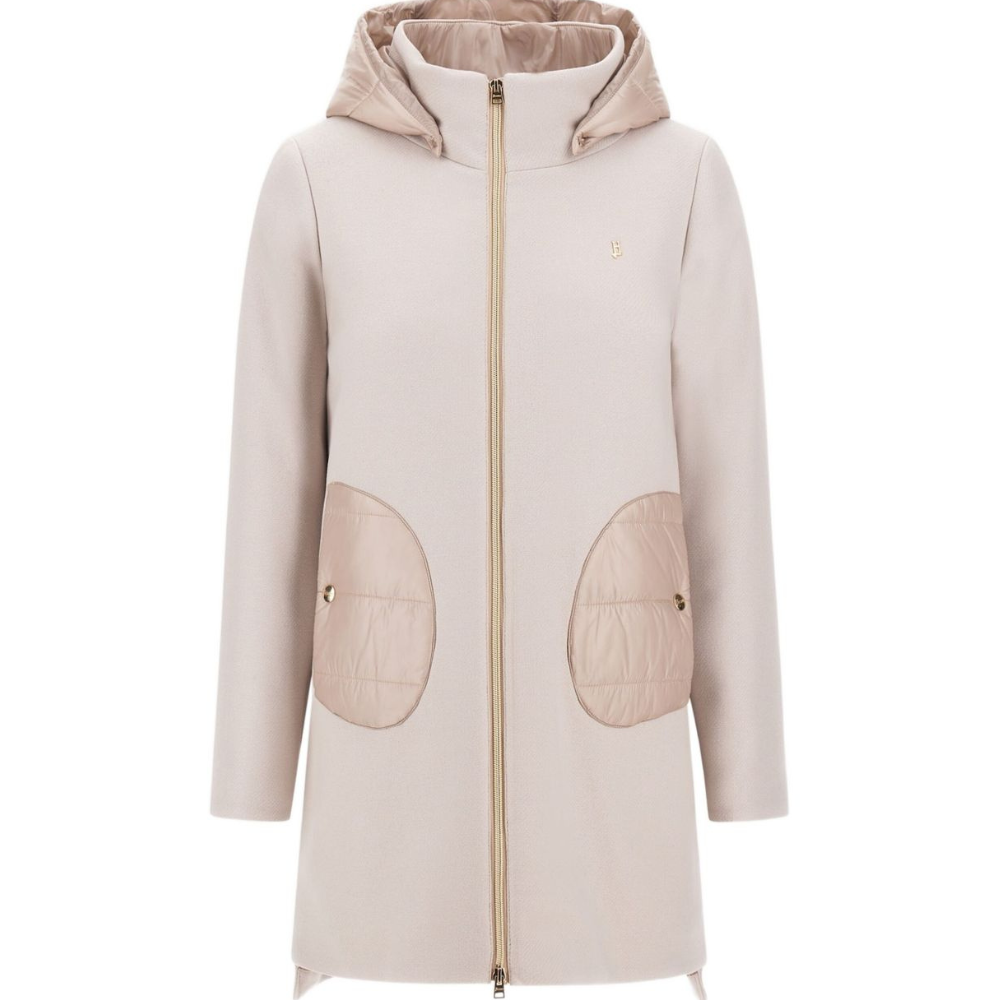 Cappotto per bambina Herno Kids rosa con cappuccio GC000049G33344 1985 HERNO KIDS