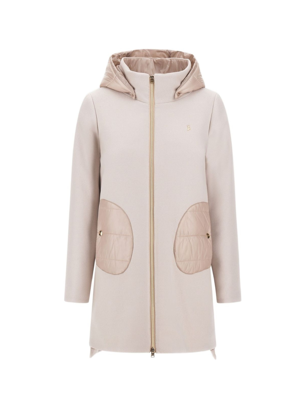 Cappotto per bambina Herno Kids rosa con cappuccio GC000049G33344 1985 HERNO KIDS