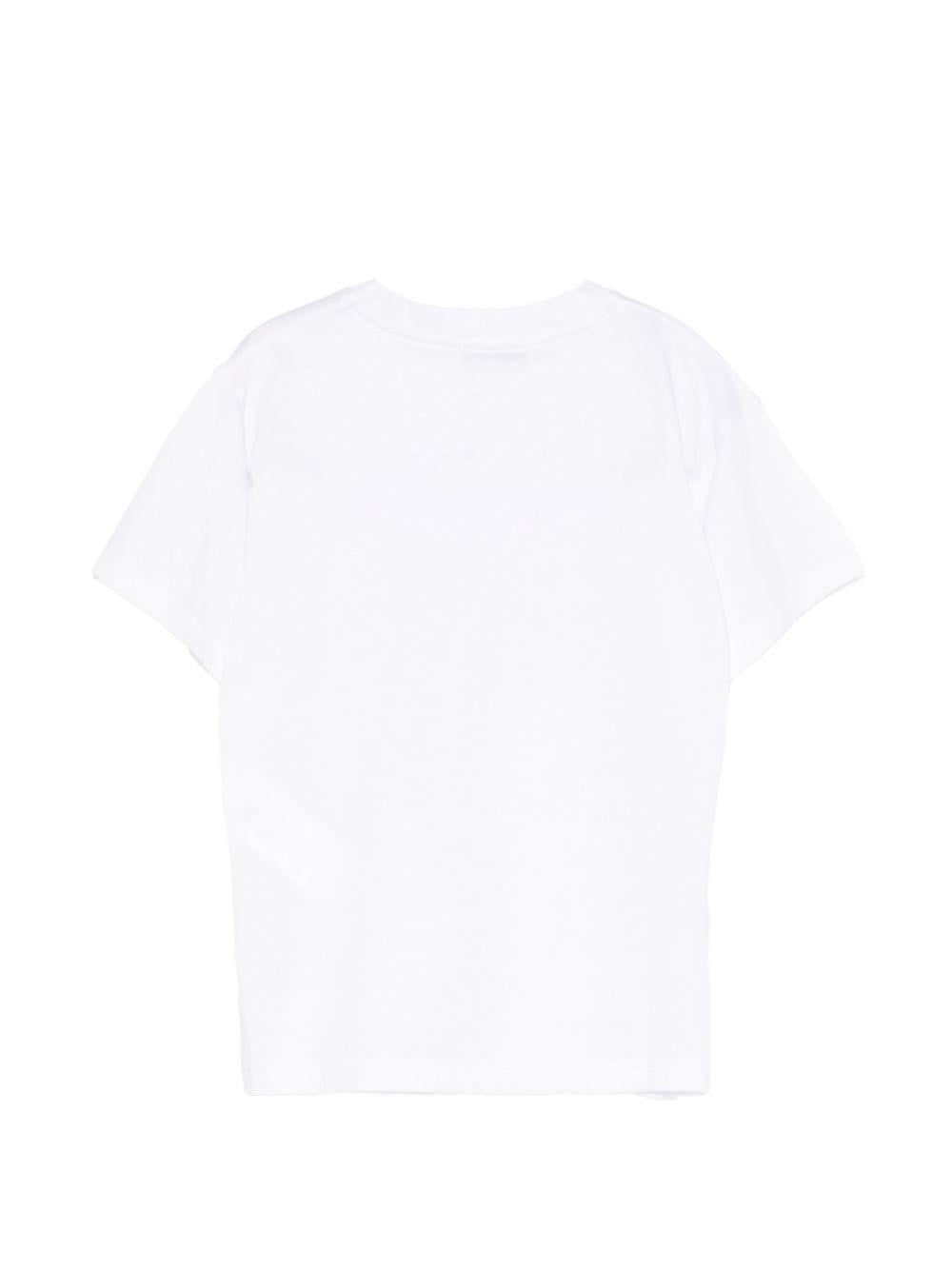 T-shirt per bambino Paolo Pecora Kids bianco con maniche corte PP4219 BIANCO PAOLO PECORA KIDS
