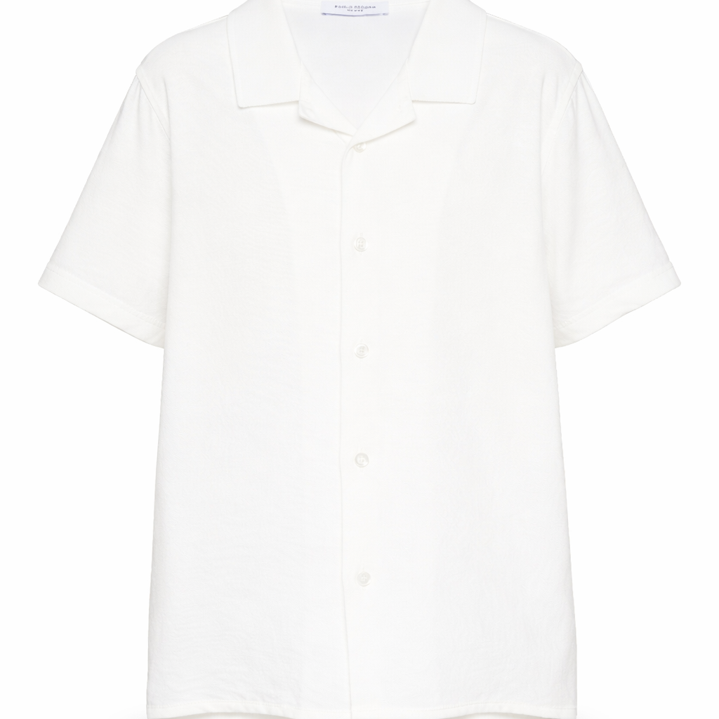 Camicia per bambino Paolo Pecora Kids bianca con colletto classico PP4357 BIANCO PAOLO PECORA KIDS