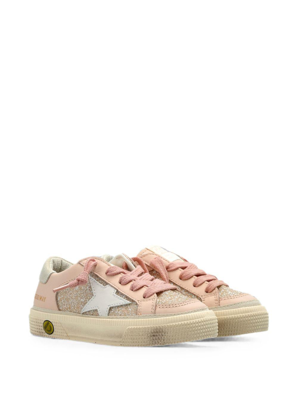 Sneakers per bambina Golde Goose Kids rosa con dettagli glitter F00495F008671 25818 GOLDEN GOOSE KIDS