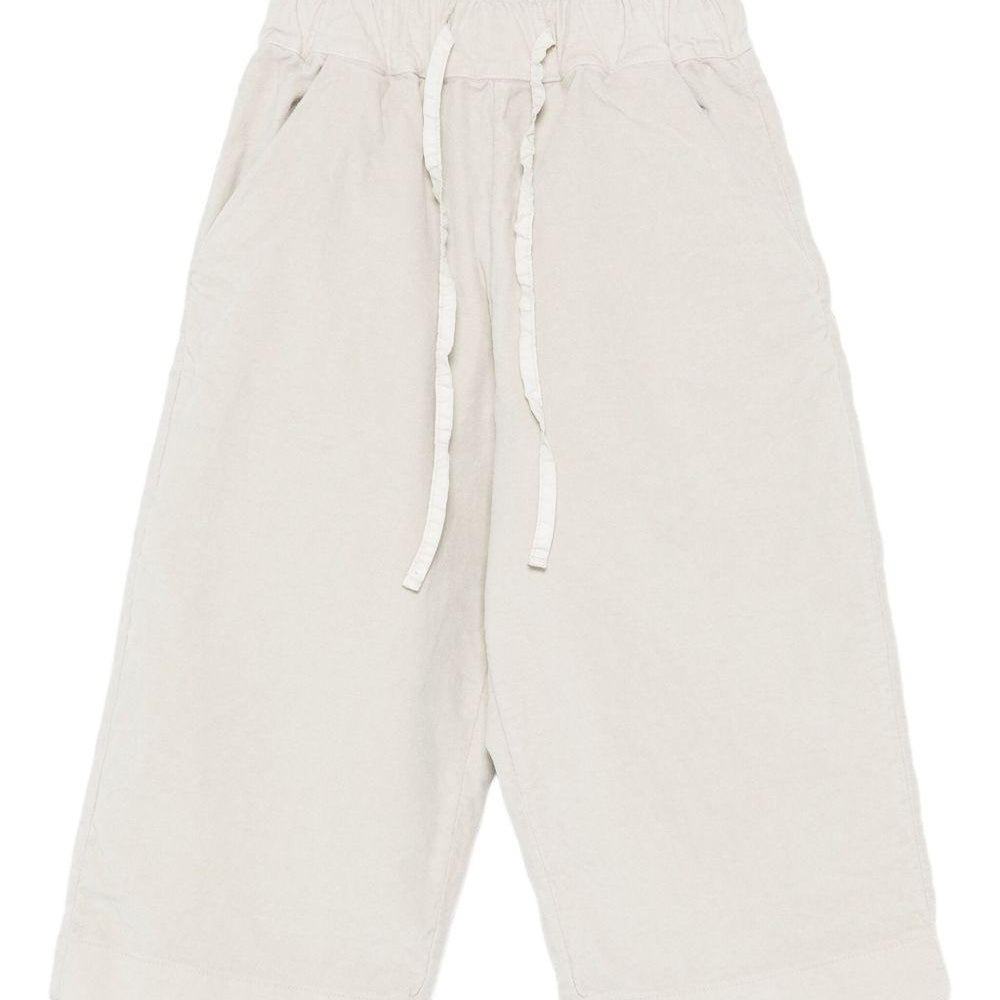 Pantaloni per neonata Album di Famiglia Kids beige con tasche posteriori applicate 25W23381 OM ALBUM DI FAMIGLIA