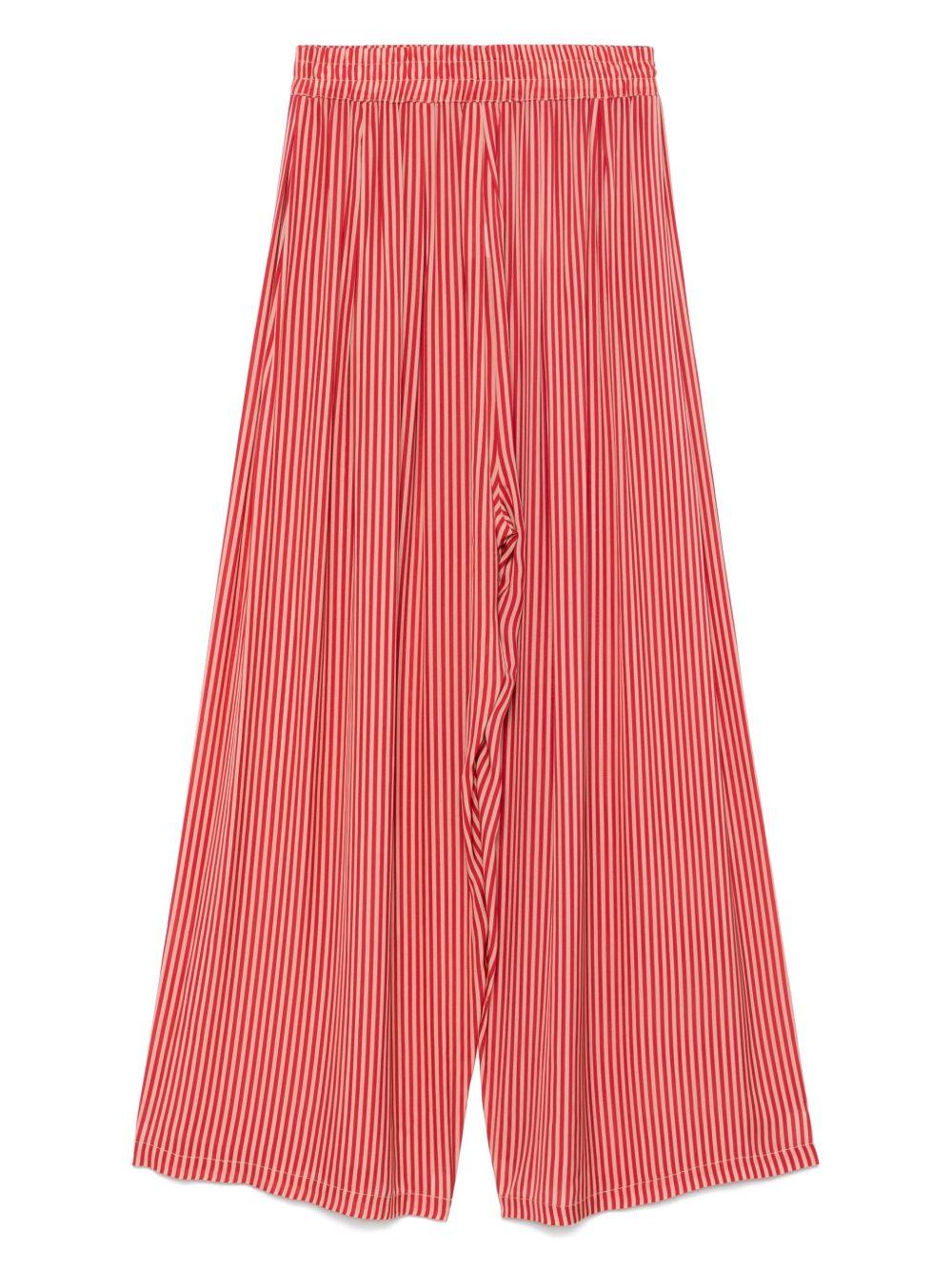 Pantaloni per donna Merci rosso a righe PAM05 VAR.2 MERCI