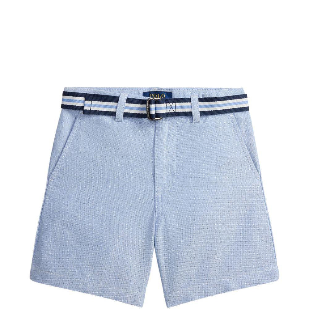 Shorts per bambino Polo Ralph Lauren Kids azzurri con cintura 322963291 502 Ralph Lauren kids