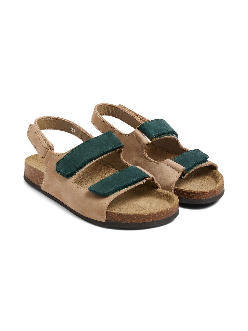 Sandali Eloy per bambino Bonpoint beige con punta aperta S05BSOL00004 060 BONPOINT