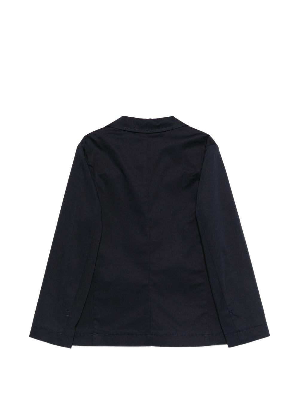 Giacca per bambino DONDUP Kids blu con revers a lancia DMGC0240RA029 4000 DONDUP KIDS