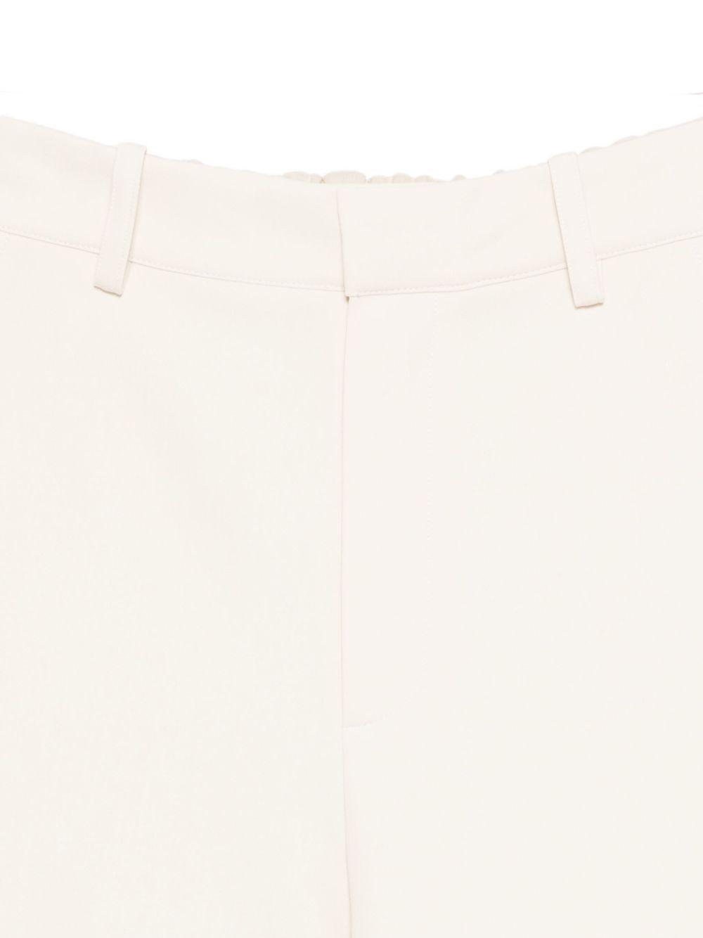 Pantaloni per donna Alysi bianchi con tasche posteriori a filetto 165105 A5016 GESSO ALYSI
