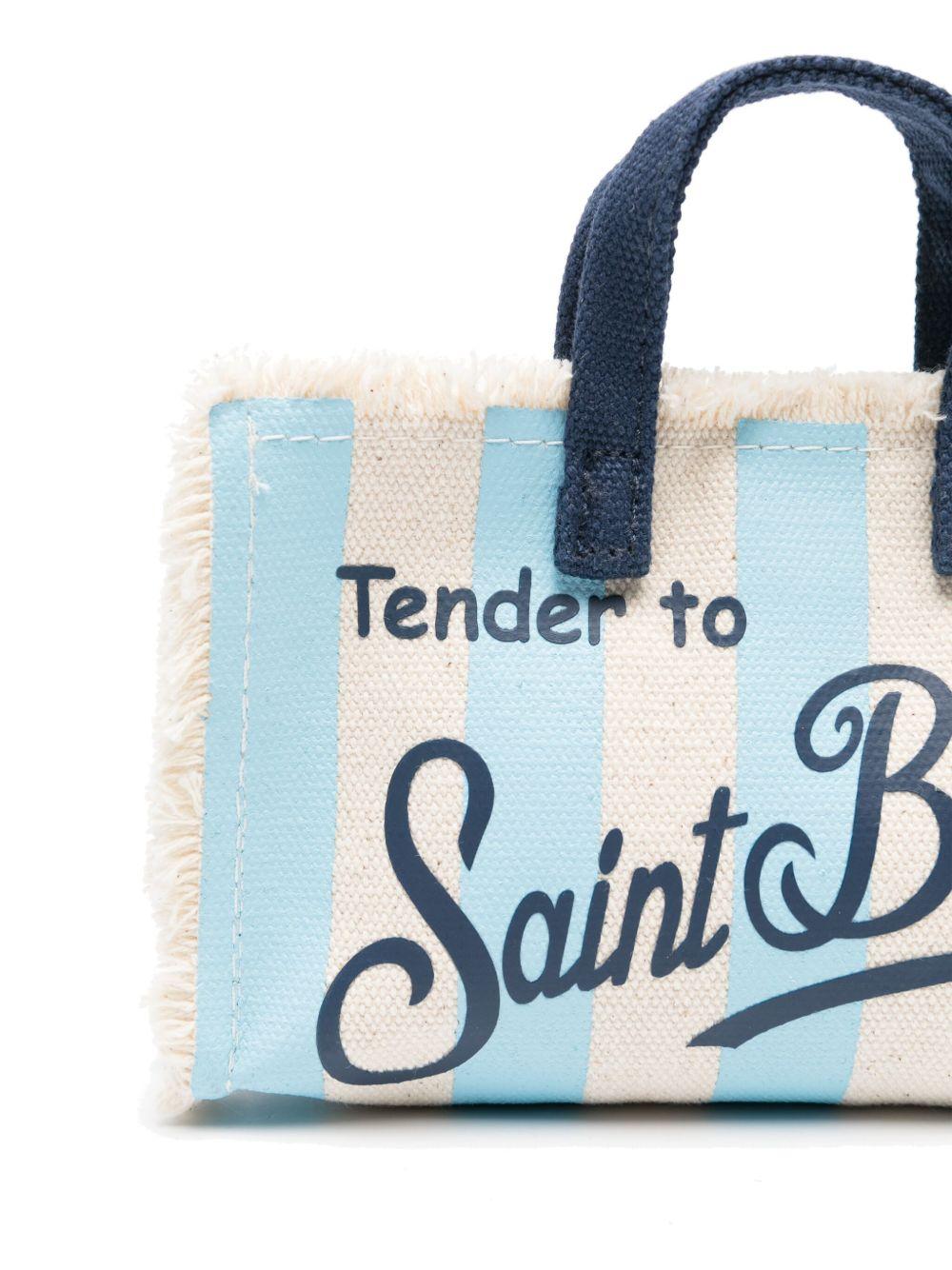 Phone Bag MC2 Saint Barth multicolore con design a righe PHONE001 02689L MC2 ST. BARTH