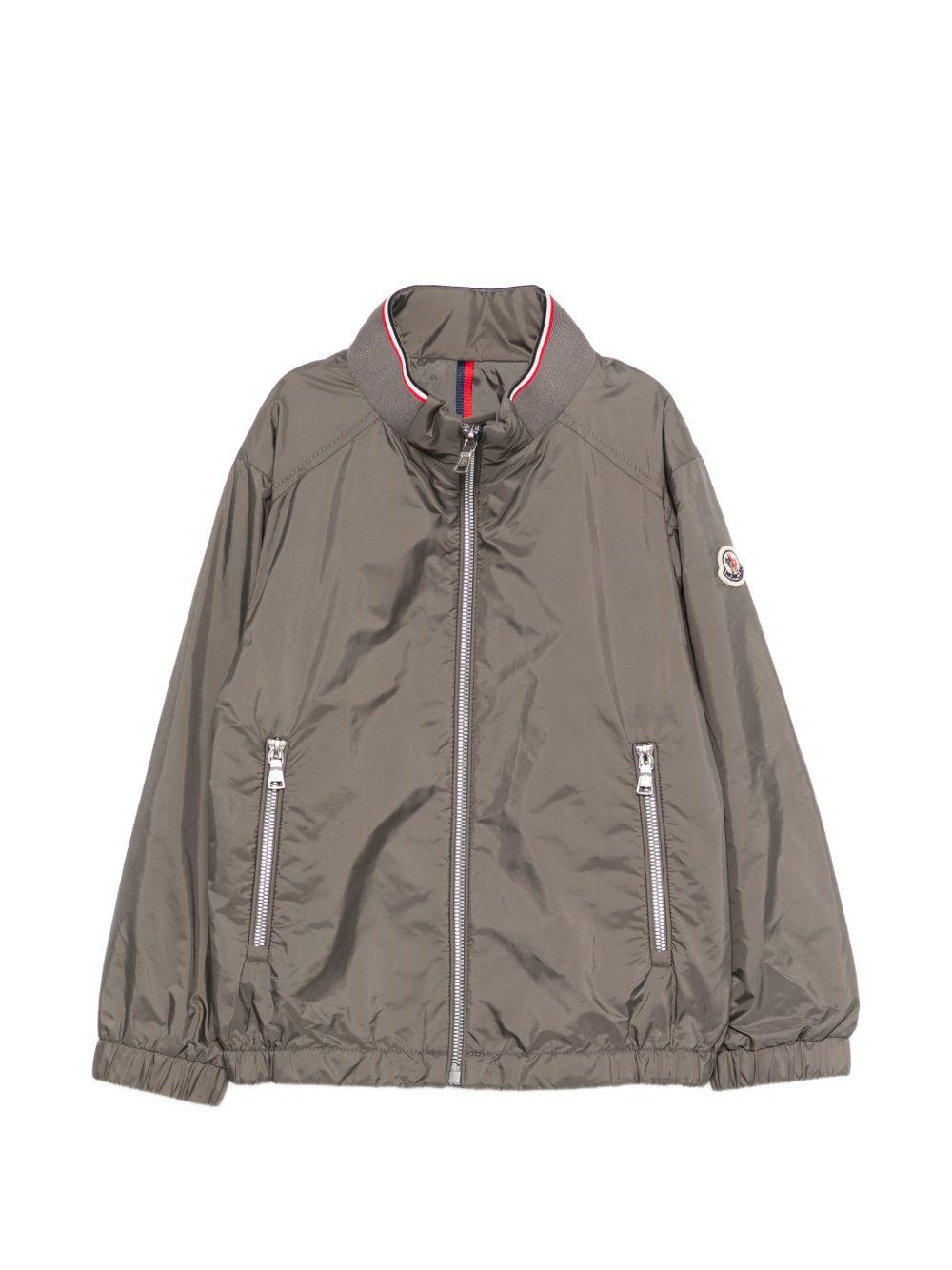 Giubbino per bambino Moncler Enfant grigio con cerniera hilmi L19541A0003953A5E 93B MONCLER KIDS