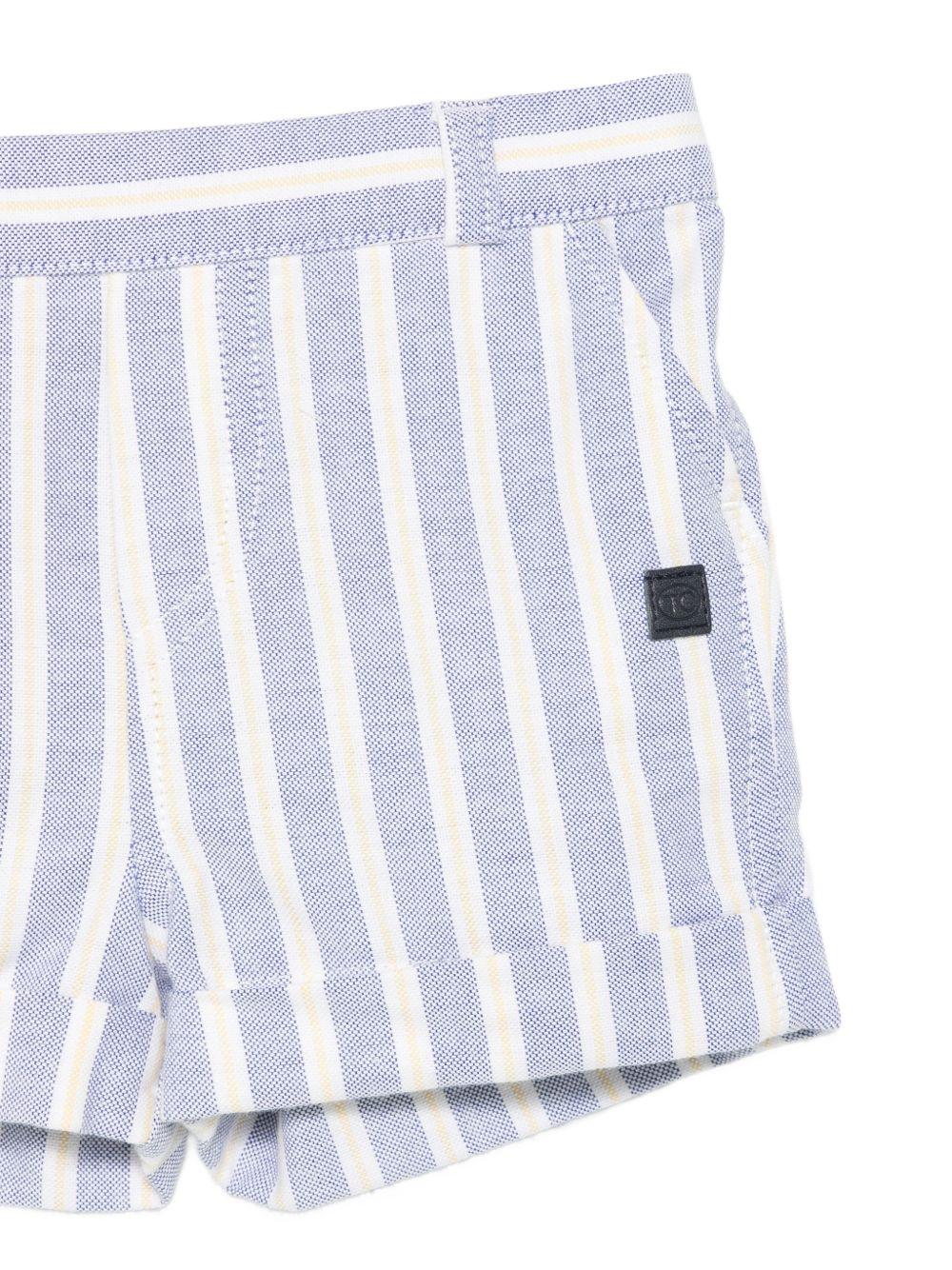 Shorts per neonato Tartine & Chocolat blu con dettaglio logo CC26061 46 TArtine & Chocolat KIDS