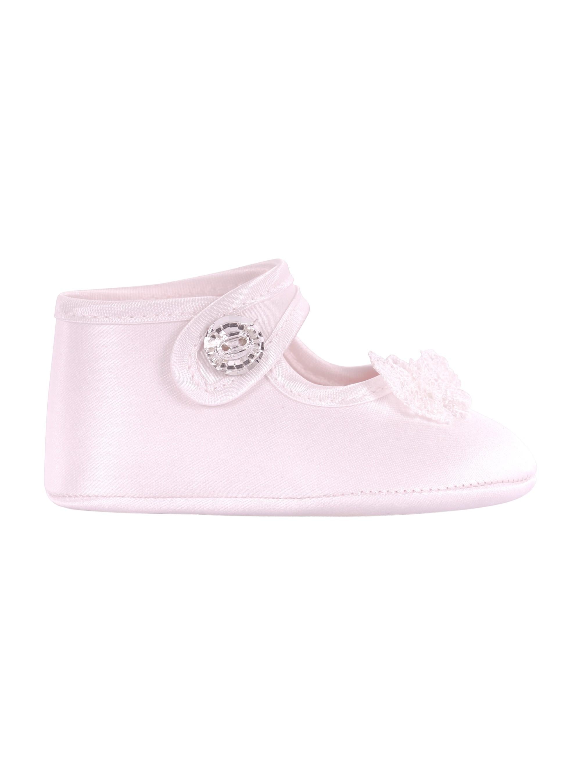 Scarpe per neonata Monnalisa rosa con dettagli decorativi 73G007 7121 092X MONNALISA KIDS