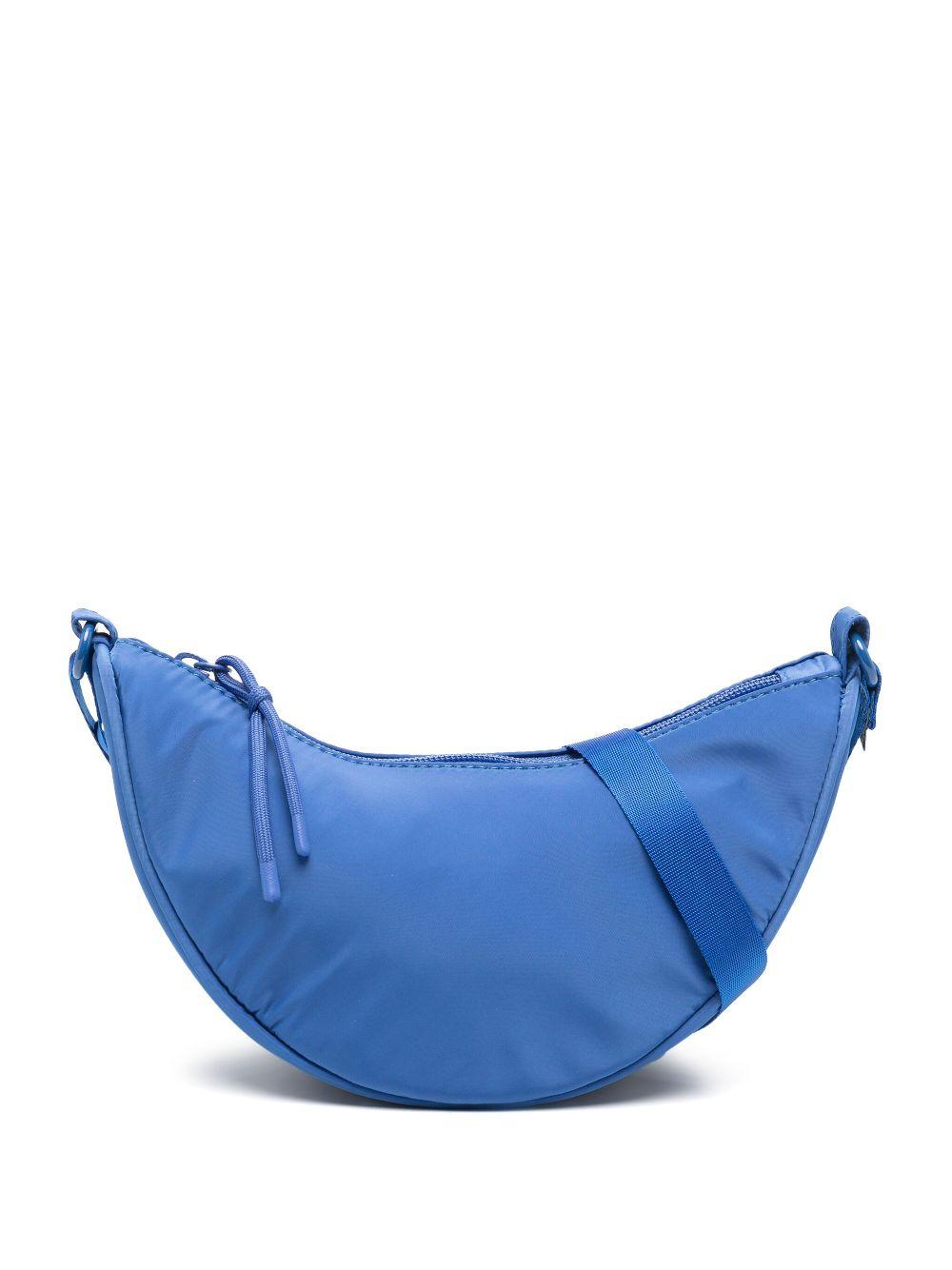 Borsa a spalla per bambina Molo Crescent azzurro con chiusura superiore con zip 7S25V109 8767 MOLO KIDS