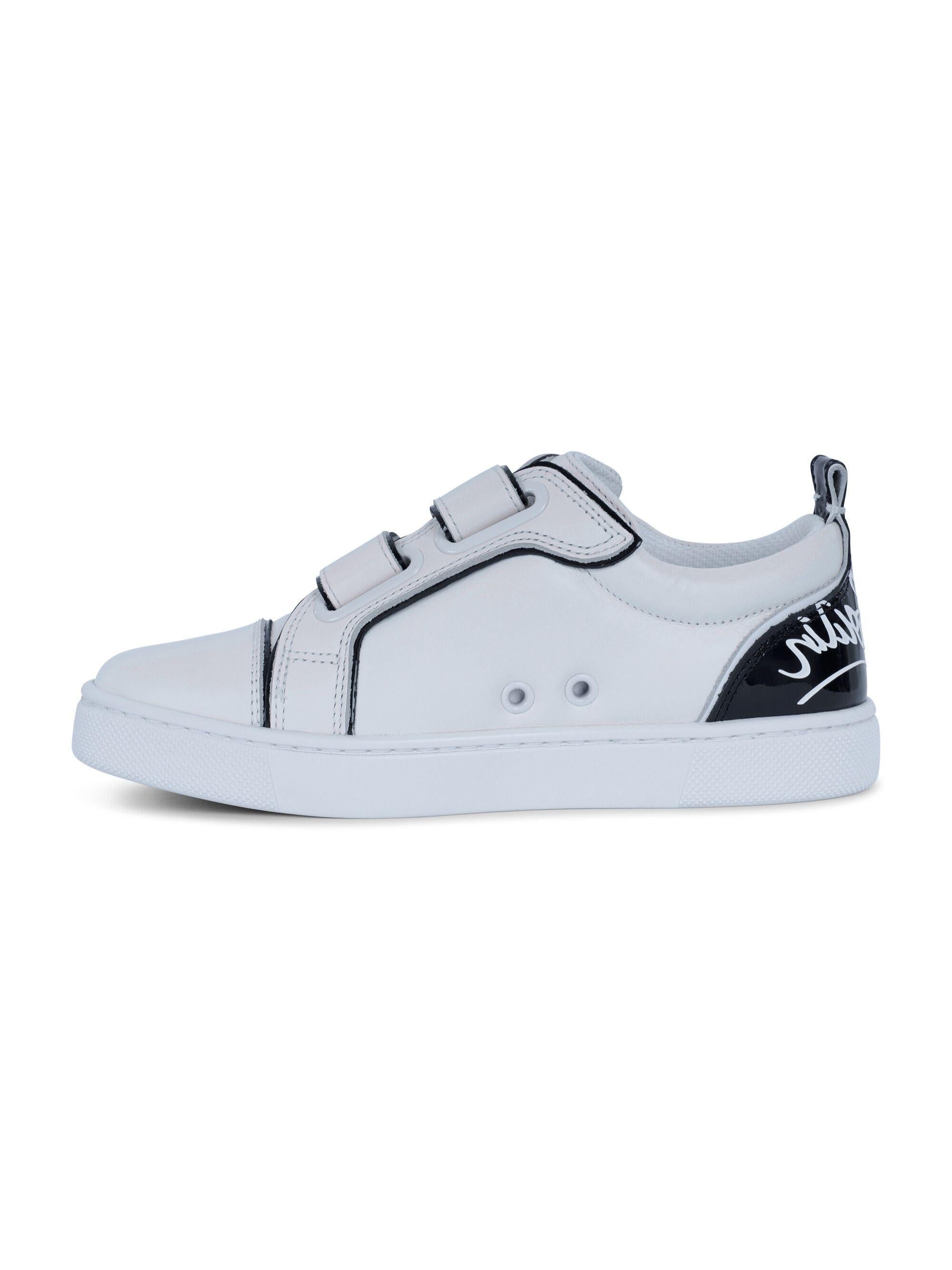 Scarpe per bambina Christian Louboutin Kids bianca con suola rossa<BR/> 1240473 5836 CHRISTIAN LOUBOUTIN KIDS
