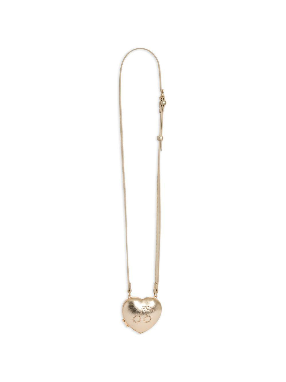 Borsa ekko per bambina Bonpoint oro a cuore S06GBAL00002 032 BONPOINT KIDS