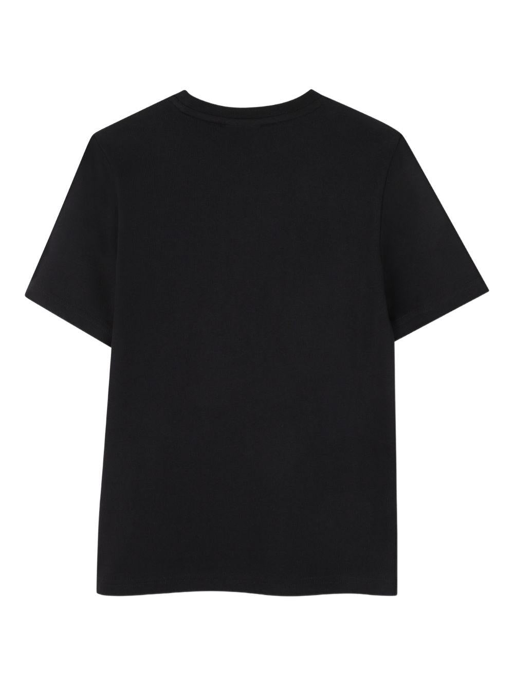 T-shirt per bambino Boss Kids nera con stampa grafica J53253 09B BOSS KIDS