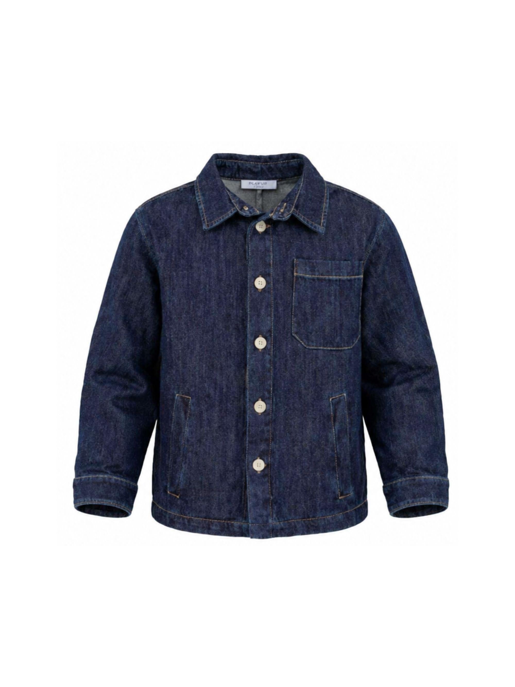 Camicia per bambino Paola Pecora Kids denim con colletto classico PP4371 BLU PAOLO PECORA KIDS