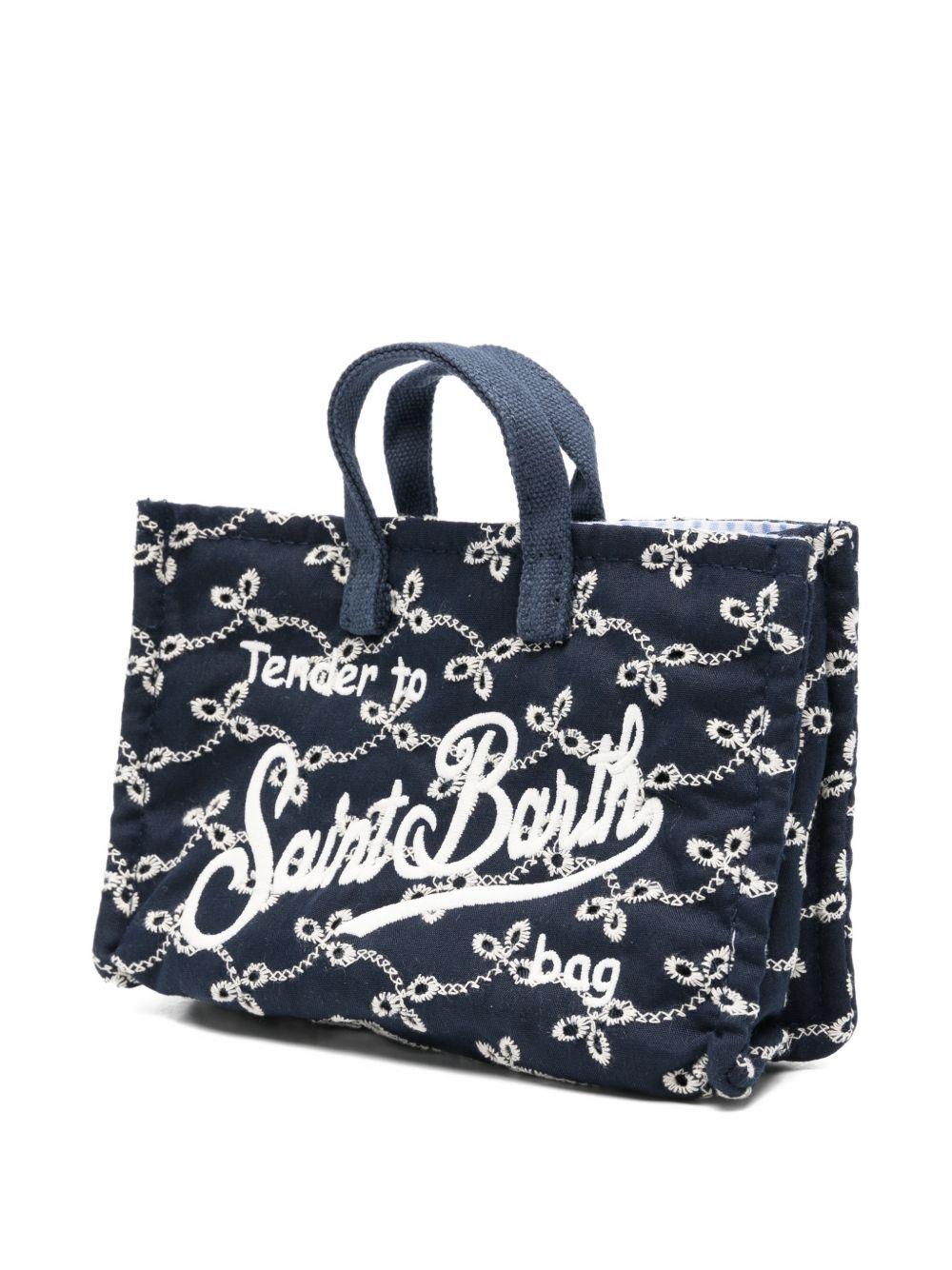 Phone Bag MC2 Saint Barth blu con logo sul davanti PHONE012 00560L MC2 ST. BARTH KIDS