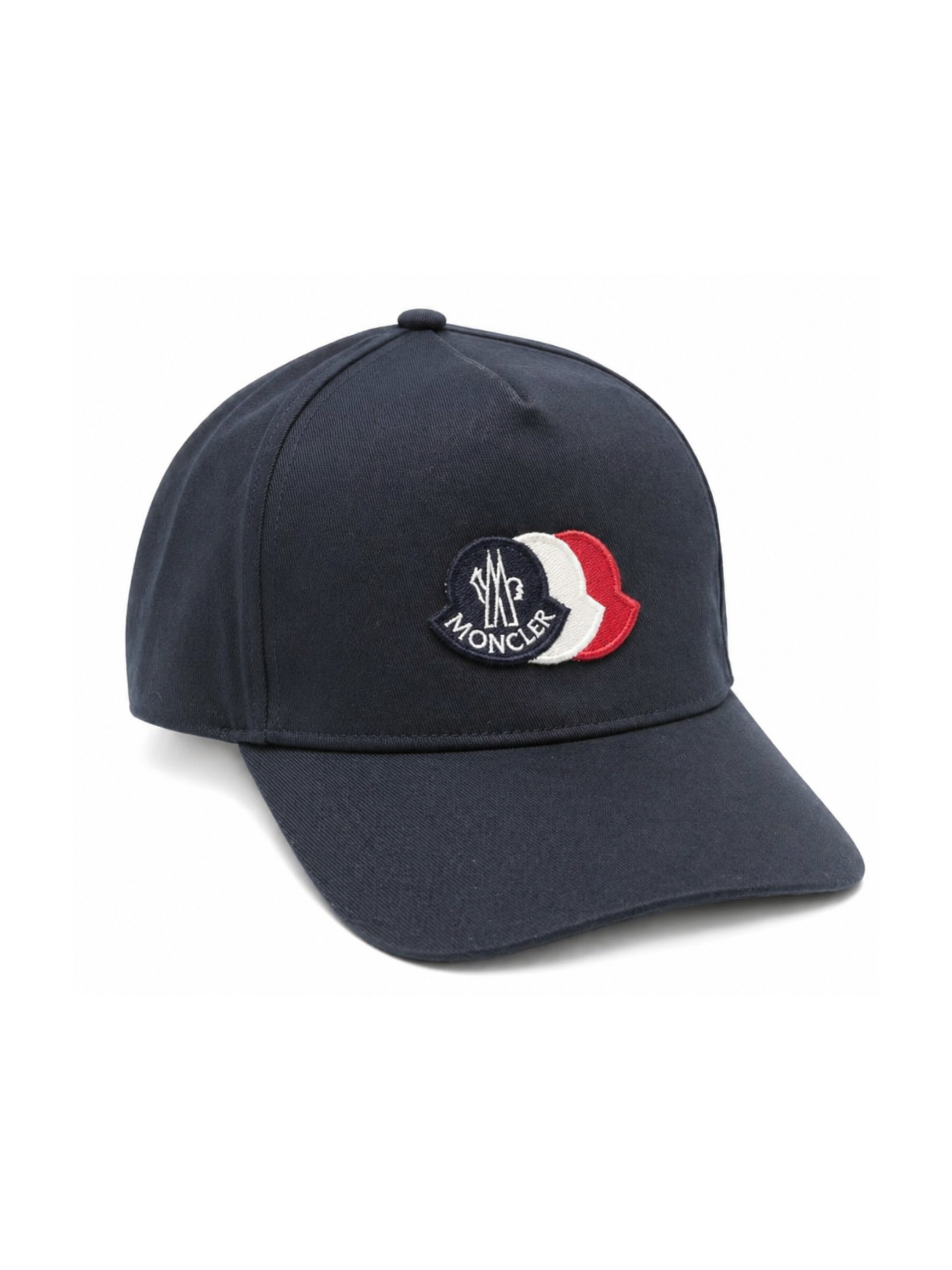 Cappello per bambino Moncler Enfant blu scuro<BR/> con logo L19543B000010U082 742 MONCLER ENFANT