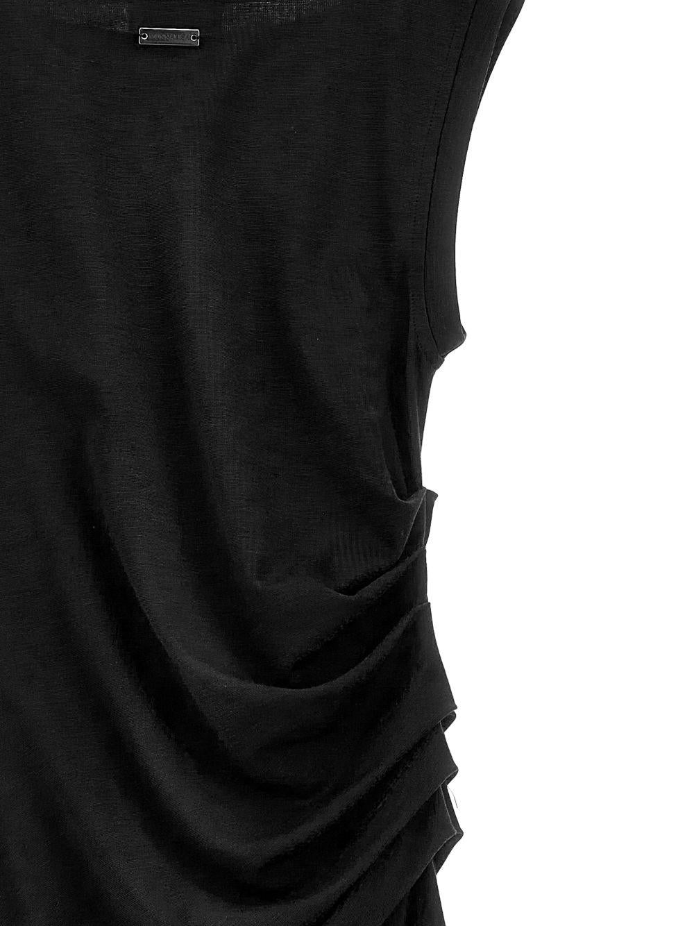 Abito per bambina Monnalisa nero con placca con logo 41G907 7231 0050 MONNALISA