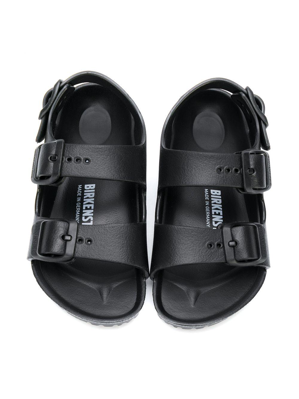 Sandali per bambino Birkenstock Kids nero con doppia fibbia 1009353 BLACK BIRKENSTOCK