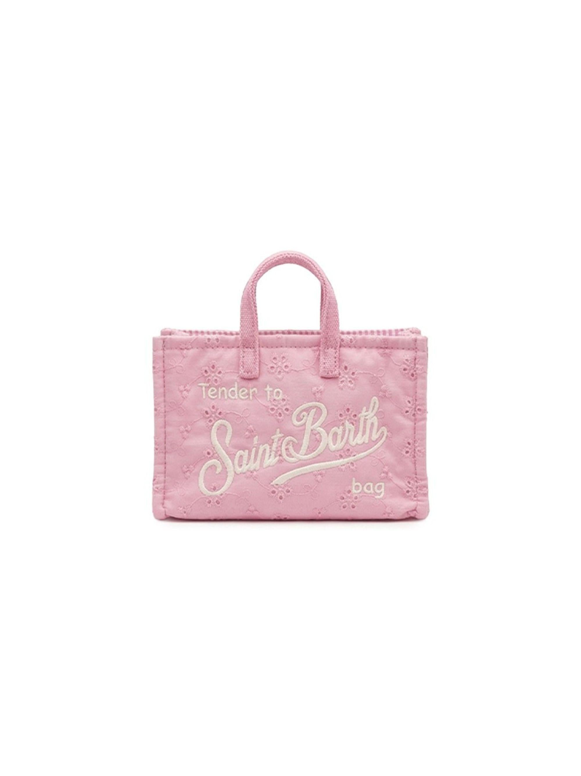 Phone Bag MC2 Saint Barth rosa con design sangallo PHONE012 03025L MC2 ST. BARTH KIDS